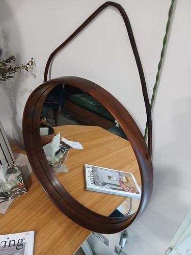 Specchio teak anni 60 - teak, '60