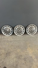 3 COPPE RUOTA borchie in acciaio MERCEDES W115 W114 W123 W126 W116 ⌀ 39 cm