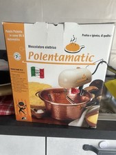 LAR Polentamatic 30cm Paiolo con Mescolatore Girapolenta Elettrico - Rame