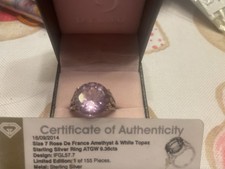 anello ametista rose de france
