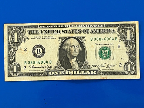 Banconota dollaro usa - banconota, 1