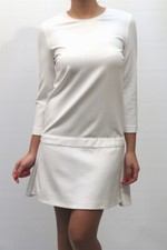 ABITO 228 € - 70% PINKO DONNA ZIGOPETALUM BIANCO ult. mis. disp. 42 + 44  A/I.