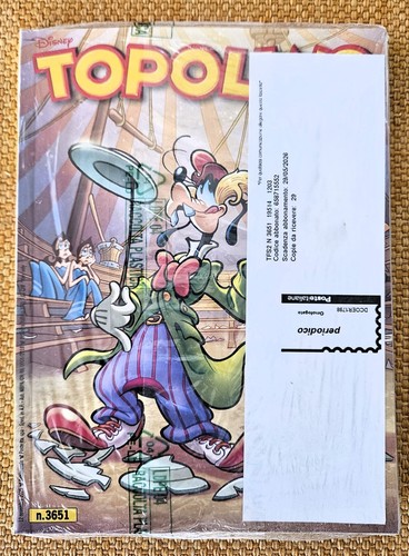 Topolino 3651 blisterato - topolino,