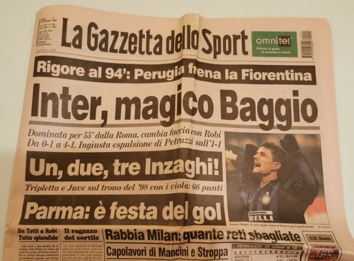 Inter magico baggio la - inter,,