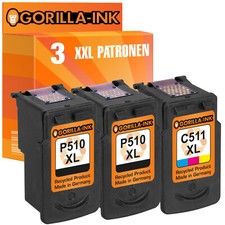 3 cartucce per Canon Pixma