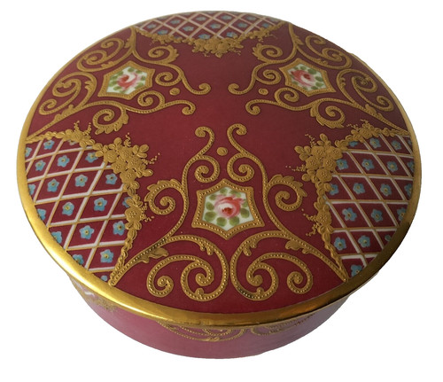 Limoges porcelain box - , andre