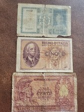 ITALIAN PAPER MONEY 1935- 1944