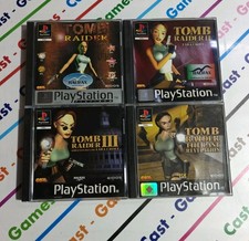 PS1 TOMB RAIDER 1+2+3+ LAST