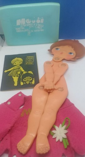 Bambola metti sebino - metti, vintage