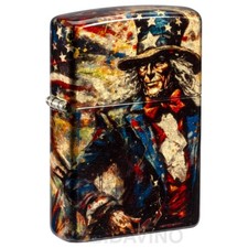 ZIPPO ACCENDINO UNCLE SAM