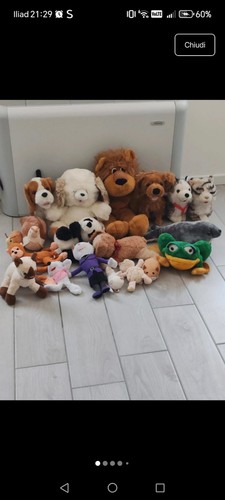 Lotto peluche vari anche - peluche,
