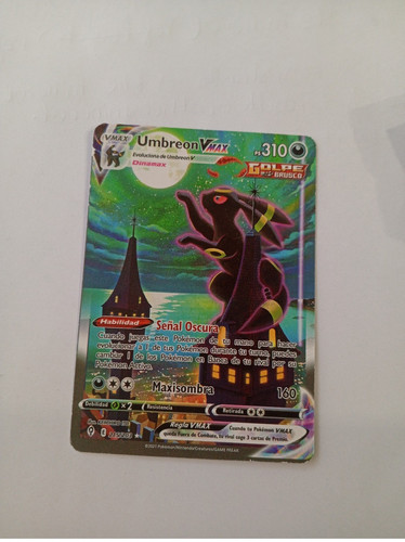 Carta pokémon umbreon vmax - pokémon,
