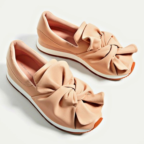 Sneakers zara donna nude - donna,