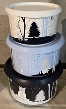 Set Tutto Fresco Rotondo 3 Pz Da 2,100l-1,4 L-e950 Ml Tupperware