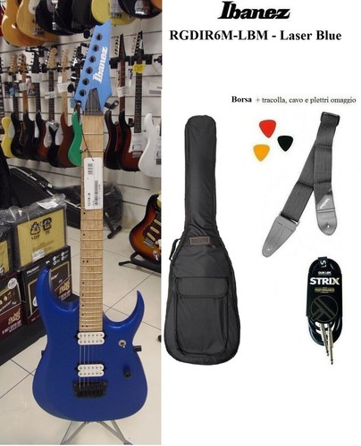 Ibanez rgdir6m lbm laser - rgdir6m, blue
