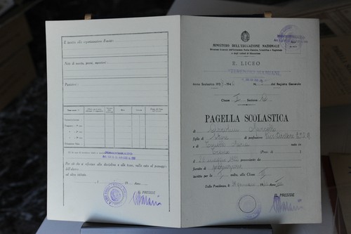 1940 pagella scolastica - 1940,