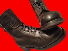 VINTAGE COMBAT LEATHER BOOTS