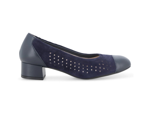 Melluso comoda décolleté blu - melluso,