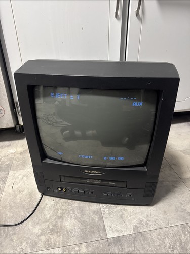 Sylvania retro televisore vhs - retro,