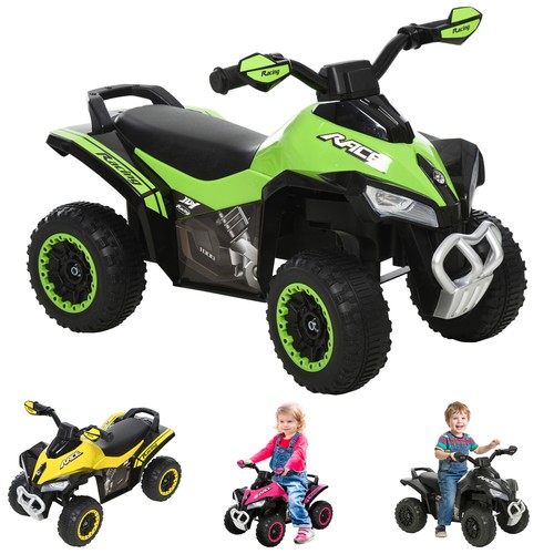 Homcom quad per - quad, bambini