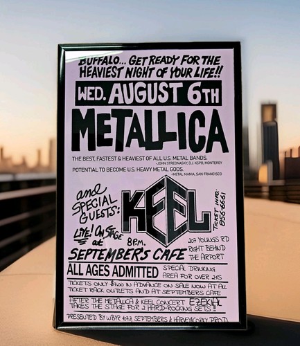 Poster concerto incorniciato