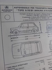 Autobianchi A112 B1 Elegant