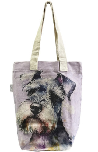 Schnauzer tote bag - schnauzer,