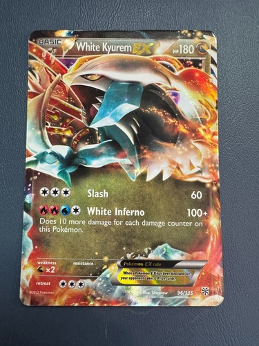 White kyurem english - white,