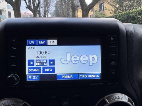 Radio originale jeep wrangler - radio,