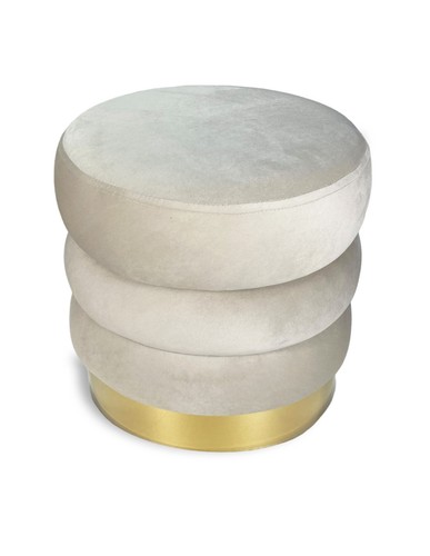 Pouf poggiapiedi cilindro - pouf,