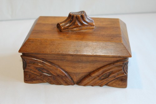 Belle boite coffret - , noyer