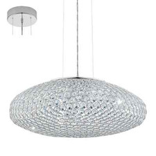 MODERN CHROME 3 LIGHT CRYSTAL