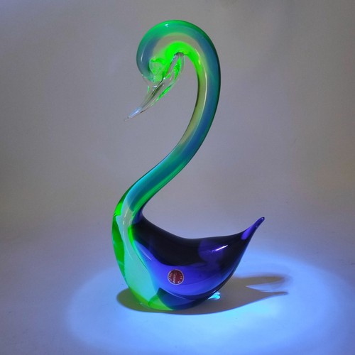 Cigno vetro sommerso - vetro,
