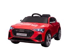 Auto Macchina Elettrica per Bambini AUDI Q5 12V 2 Posti Sedili in Pelle Monitor