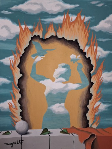 Rene magritte quadro gouache - magritte,