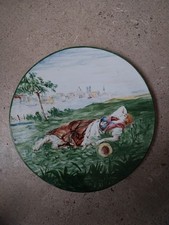 Rarissimo Piatto In Maiolica