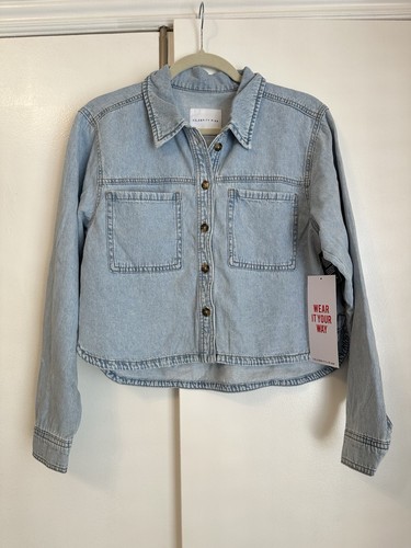 Giacca camicia denim - giacca, celebrity