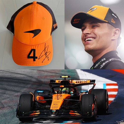 Signed mclaren cap - f1, cap,