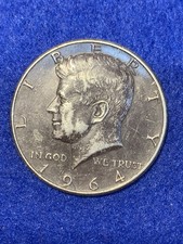 1964 Kennedy Half Dollar, 90%