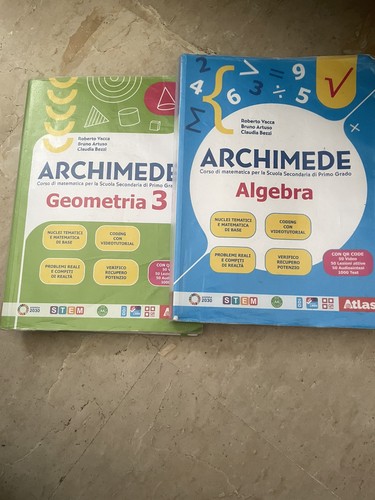 Libri archimede algebra - libri,