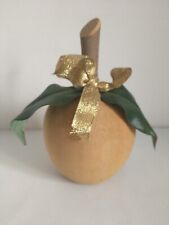 Mela e pere di legno, frutta, soprammobile rustico/country, arredo cucina