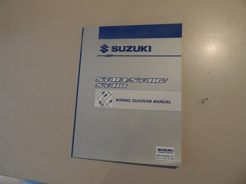 Schemi manuale officina - manuale, suzuki