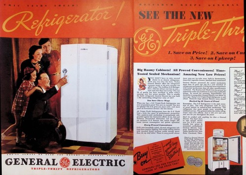 Pubblicità originale 1937 - , ge