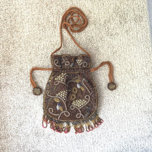 Borsa vintage marrone - , con