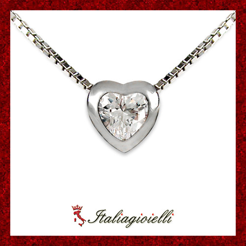 Raffinata collana cuore - raffinata,