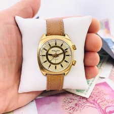 ⏰ Raro orologio da polso vintage Poljot Alarm URSS orologio da polso 18 gioie...