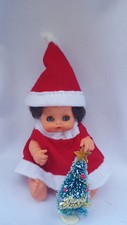 Bambola mini Furga vintage doll Cacio christmas gadget idea regalo Babbo Natale