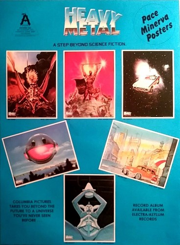 Poster film heavy metal - heavy, set