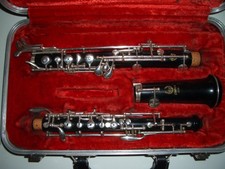 Linton Student Oboe con basso Bb in una custodia seriale #HP225569
