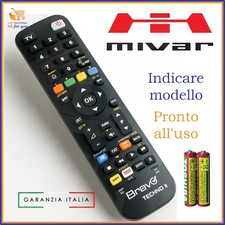Telecomando universale per tv Mivar bravo compatibile televisore x televisione